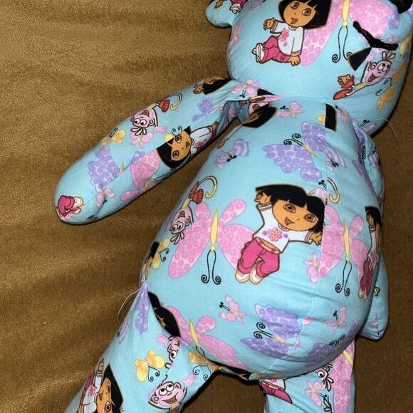 Teddy Bear Dora The Explorer Handmade Cloth doll collector fun kids bear handmad - Picture 3 of 16